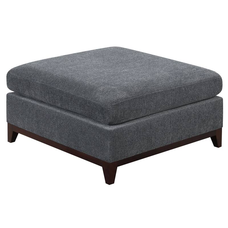 Chenille Fabric Modular Sectional Couch (Set of 6)