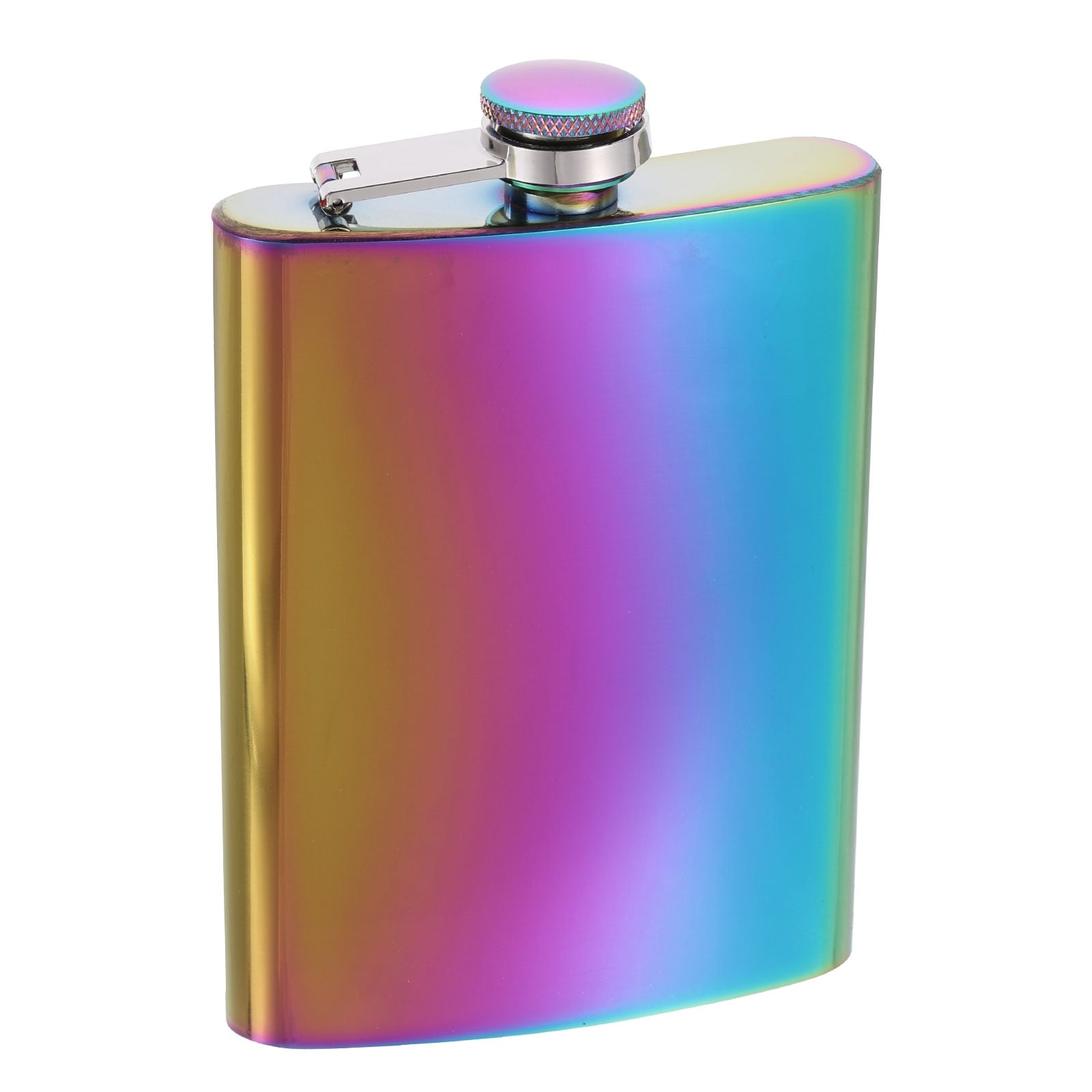 Stainless Steel Matte Black Hip Flask, 8 Oz (230 ml)