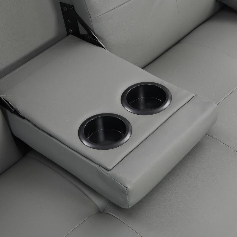 Sofa Bed with Armrest Two Holders