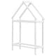 preview thumbnail 35 of 39, Kids bedroom set Twin size wood house bed with storage shelf and hanger