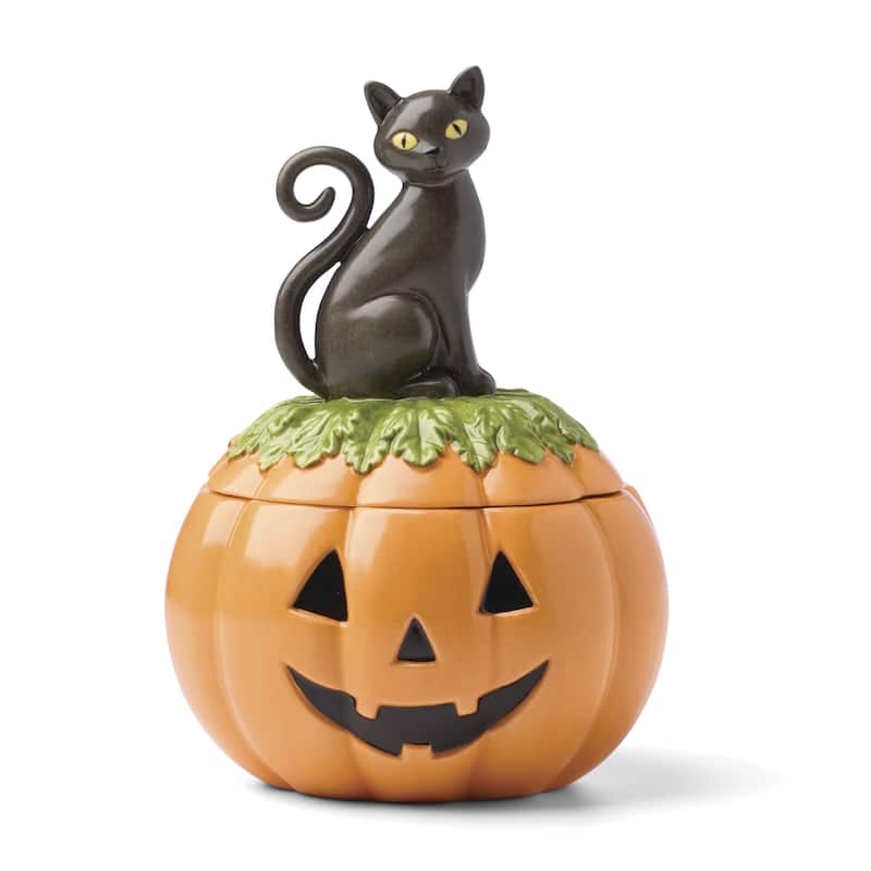 Lenox Haunted Halloween Covered Candy Jar