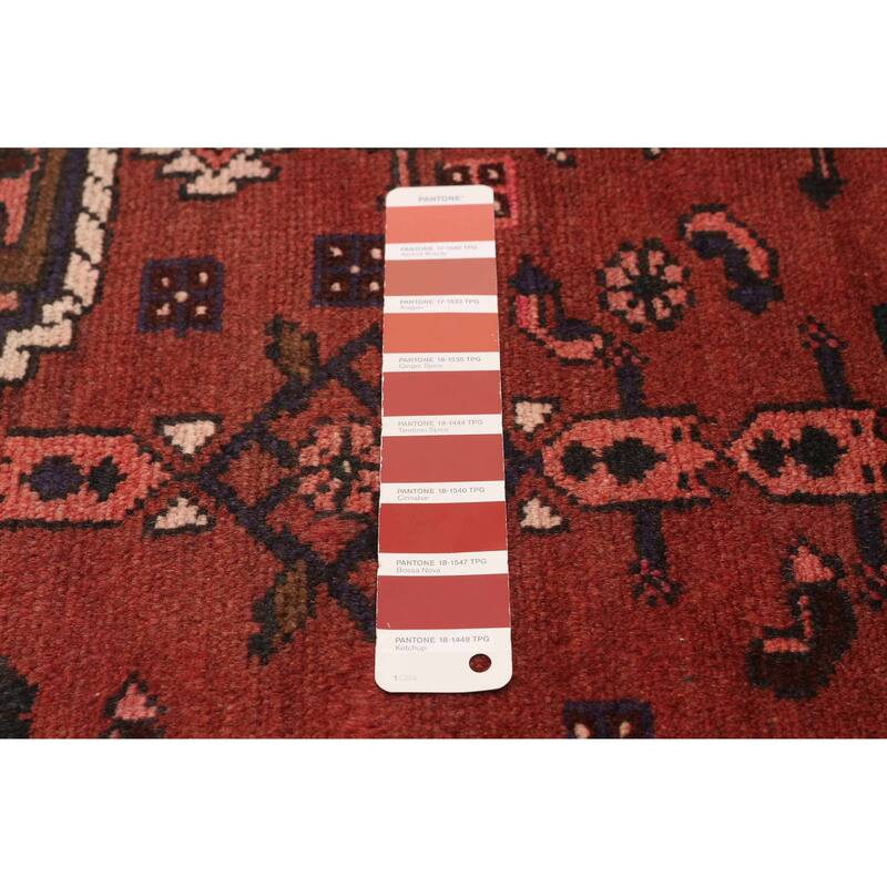 ECARPETGALLERY Hand-knotted Anadol Copper Wool Rug - 3'10 x 9'8