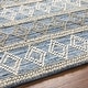 preview thumbnail 5 of 7, Oriana Handmade Farmhouse Cotton & Wool Area Rug