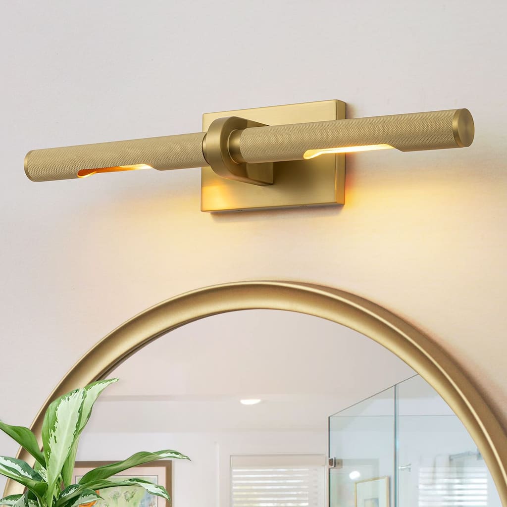 23.6 in. Modern 2-Light Bath Bar Vanity Light