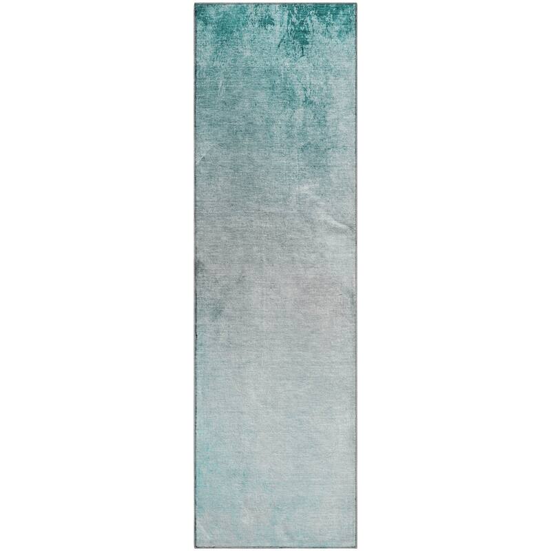 Premium Washable Super Soft Solid Ombre Mayfield Rug