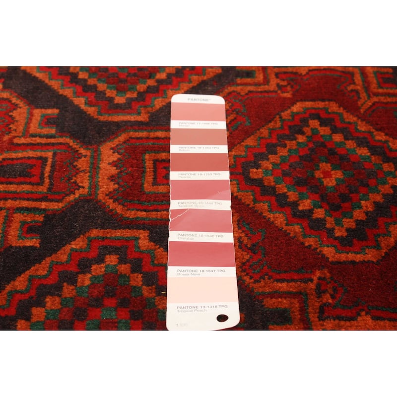 Teimani Red Rug 2'10" x 4'4" - 2'10 x 4'4