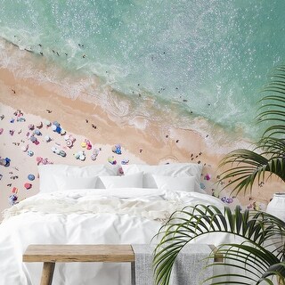 Pastel Beach by Sisi and Seb - Peel & Stick Wall Mural - Bed Bath ...