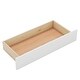 preview thumbnail 6 of 5, Full Size Wood Storage Platform Bed with Rattan Headboard