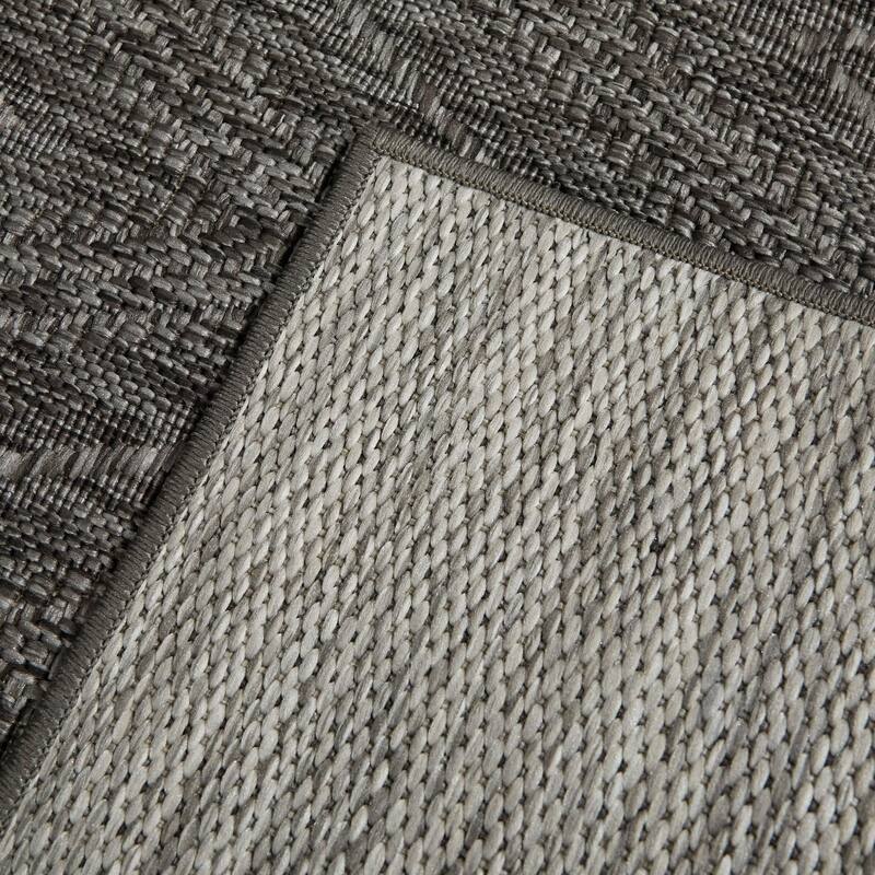 Kava Chevron Flatweave Indoor/Outdoor Area Rug