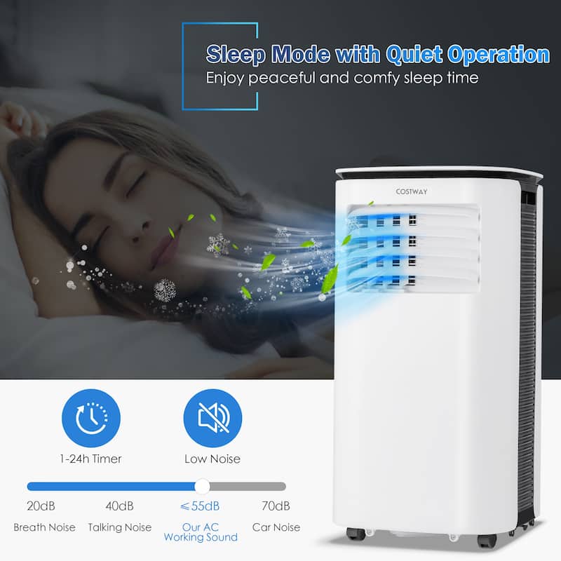 4 in 1 Portable Air Conditioner 9000BTU Multifunction Air Conditioner
