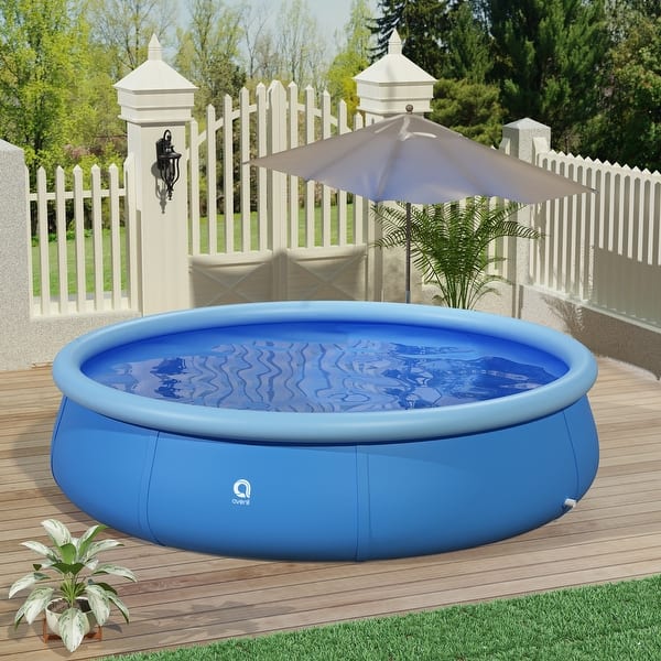 AVENLI Inflatable Pool Outdoor Family Inflatable Swimming Pool - Bed ...