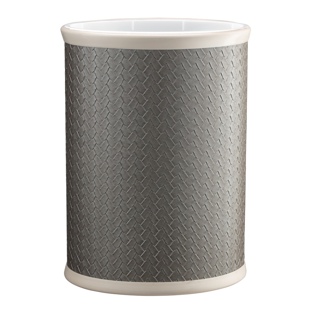 SAN REMO 13qt Oval Wastebasket with Liner (2pc Set)