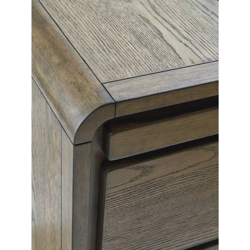 Signature Design by Ashley Jensworth Brown/Beige Accent Table - 14" W x 17" D x 25" H