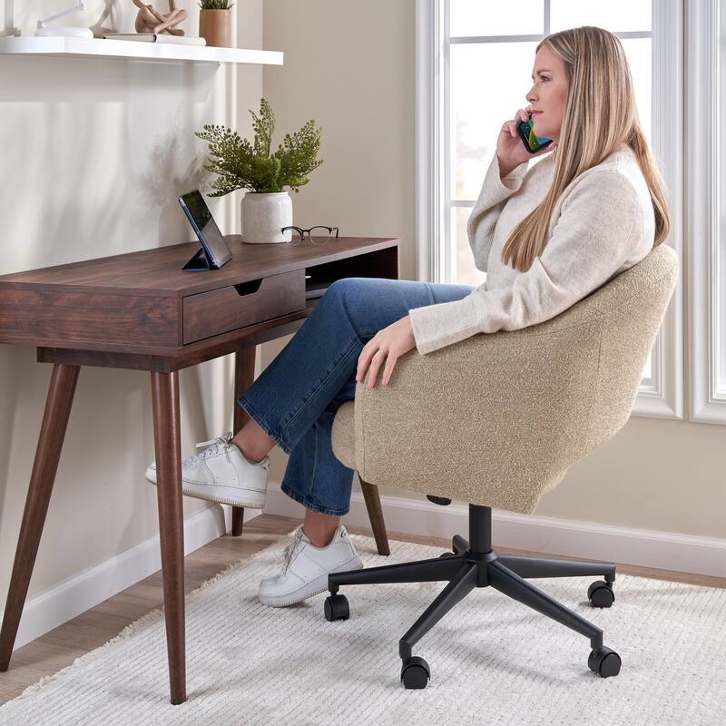 Bush Furniture Nora Small Writing Desk and Chair Set for Home Office