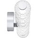 preview thumbnail 4 of 6, Elway Integrated LED Polished Chrome Bath Light
