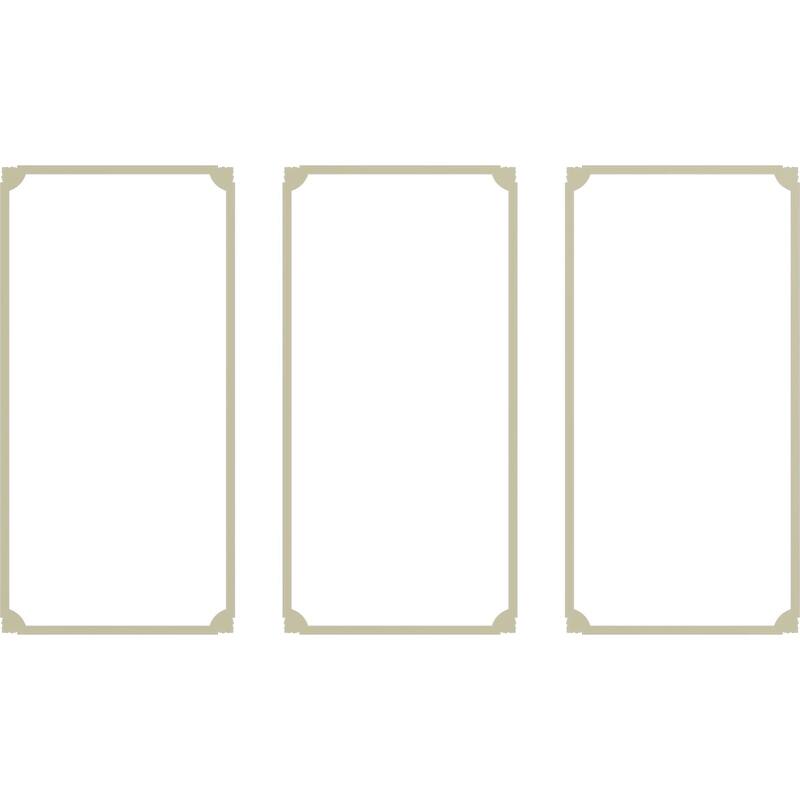 Bradford Leaf Panel Moulding Kit