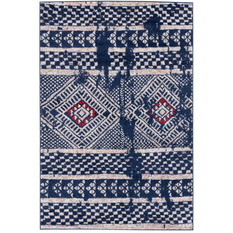SAFAVIEH Adirondack Goldie Moroccan Boho Distressed Rug