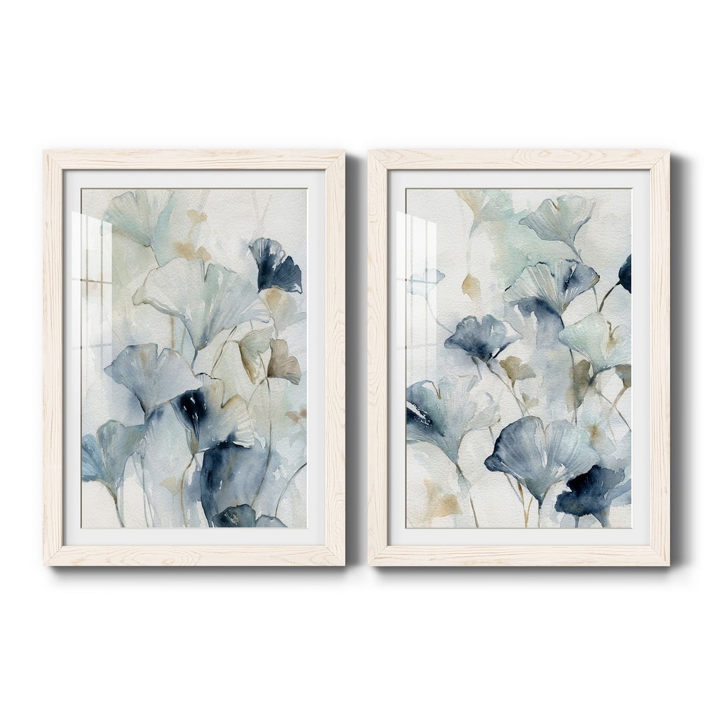 Indigo Ginkgo I-Premium Framed Print - Ready to Hang