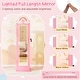 preview thumbnail 8 of 18, Gymax 3 In 1 Kids Jewelry Cabinet w/3-Color Lighted Full Length Mirror