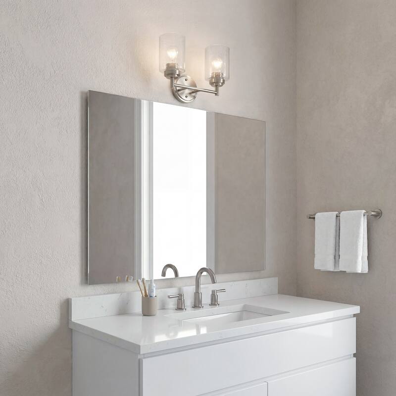Kichler Lighting Winslow 2-light Brushed Nickel Bath Vanity Light