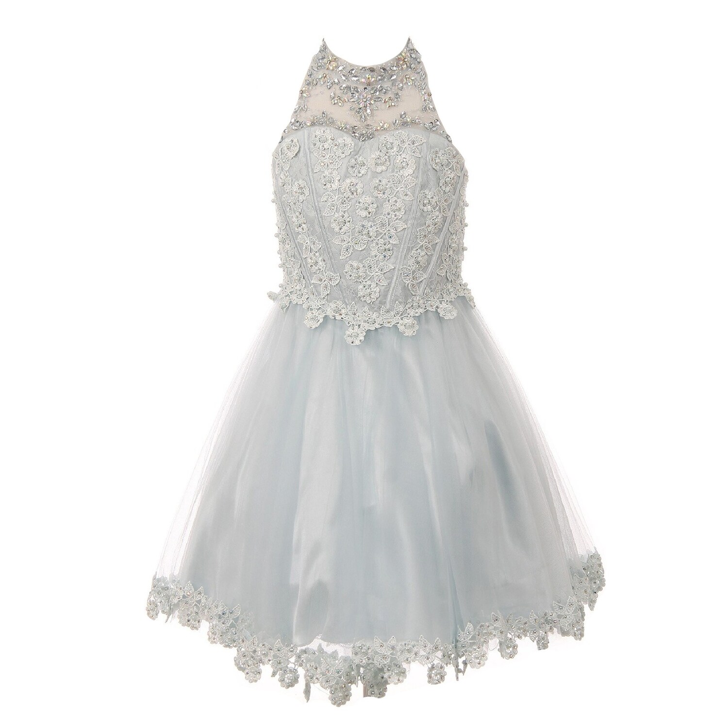 rhinestone sequin dress