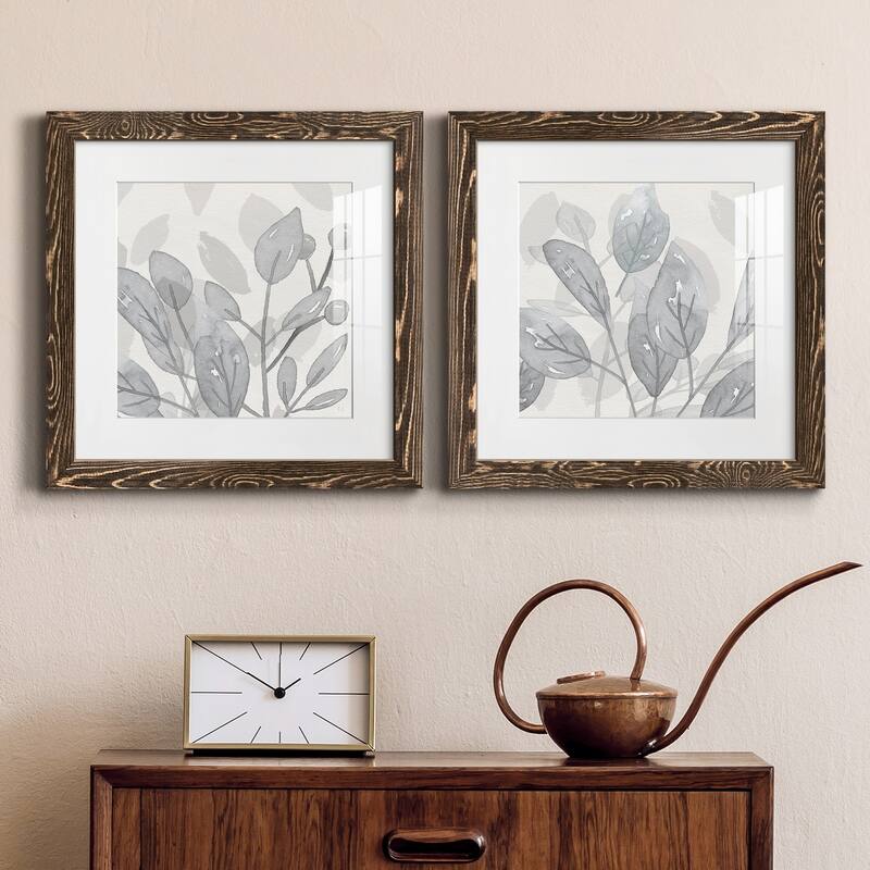 Shadow Leaves I-Premium Framed Print - Ready to Hang