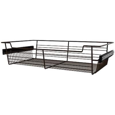 Rev-A-Shelf Sidelines 24" Wide x 5" High Pull Out Basket