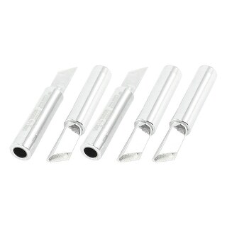 Uxcell 2.5mm Chisel Soldering Iron Tips - 5-Pack Replacement