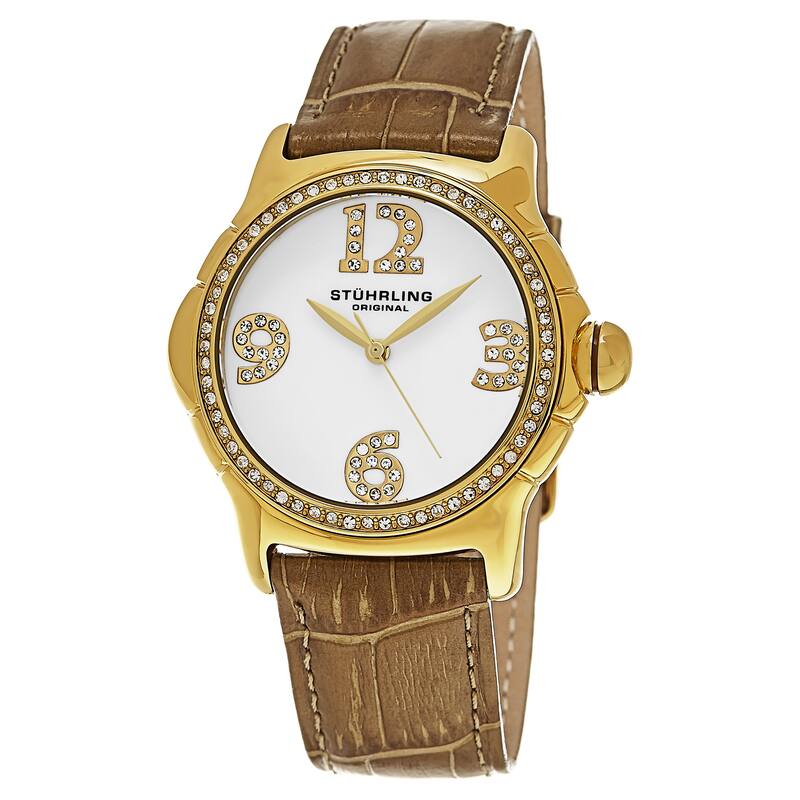 Stuhrling Original Chic 592 Quartz 38mm Fashion - Brown
