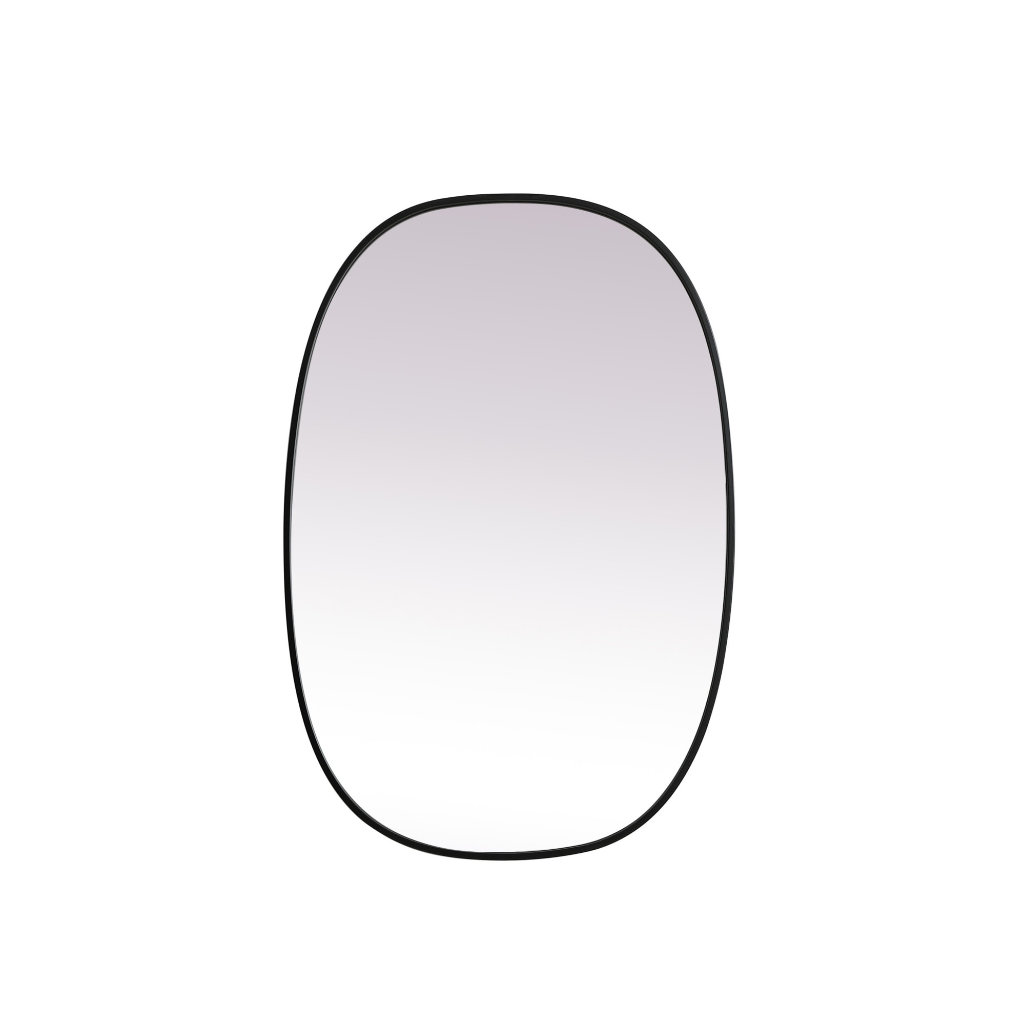 Elegant Lighting MR2B2740 Brynn 27" W x 40" H Modern Oval Bathroom