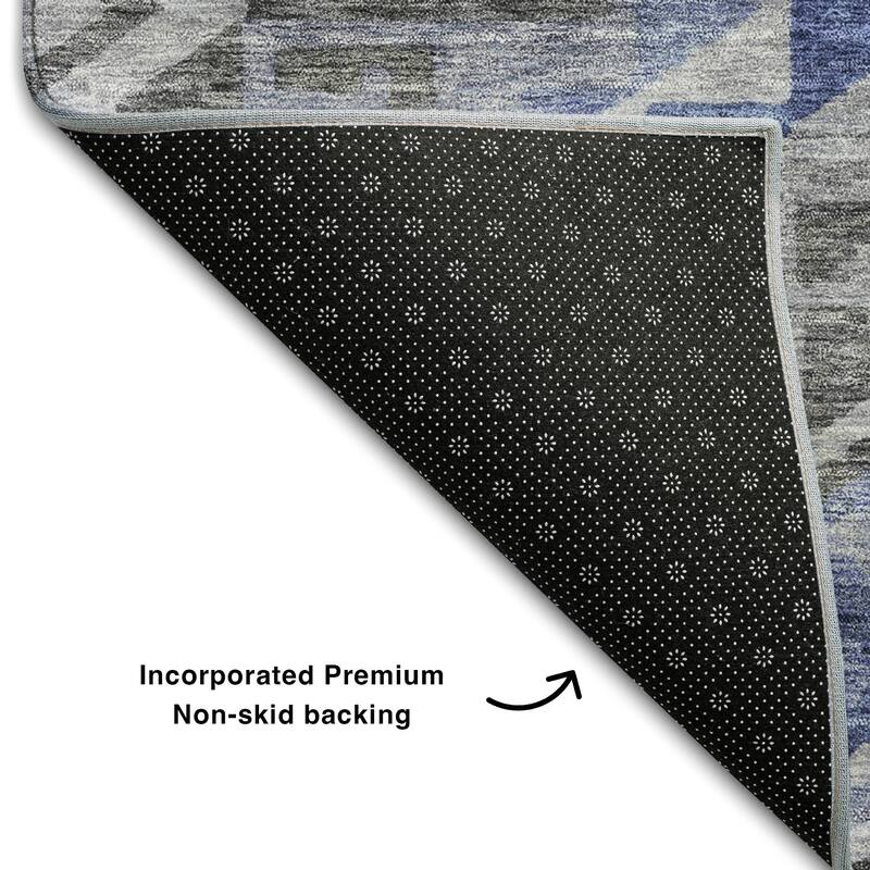 Premium Washable Super Soft Boho Tribal Mayfield Rug