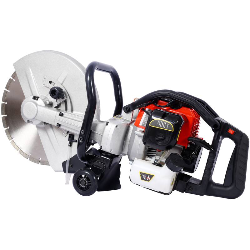 52cc 2 Stroke gas powered concrete Cut Off Saw Gasoline Grinder with blade ,EPA APPROVED