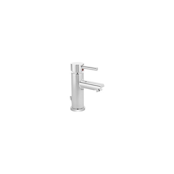 Symmons SLS-3512-DP4-1.5 Dia Single Hole Bathroom Faucet with Escutcheon - Chrome