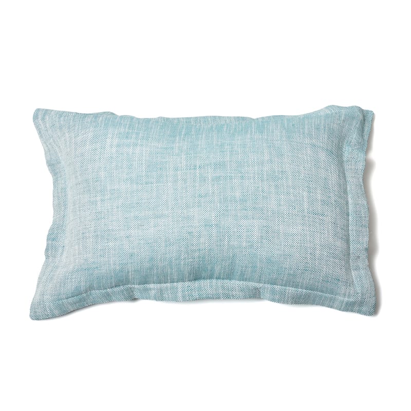 Jaicee Teal Cotton Linen Duvet Cover or Pillow Sham - King Sham