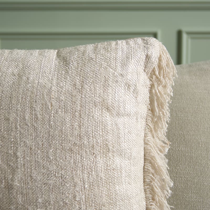SAFAVIEH Home Lurenz 20-inch Ivory Cotton Pillow