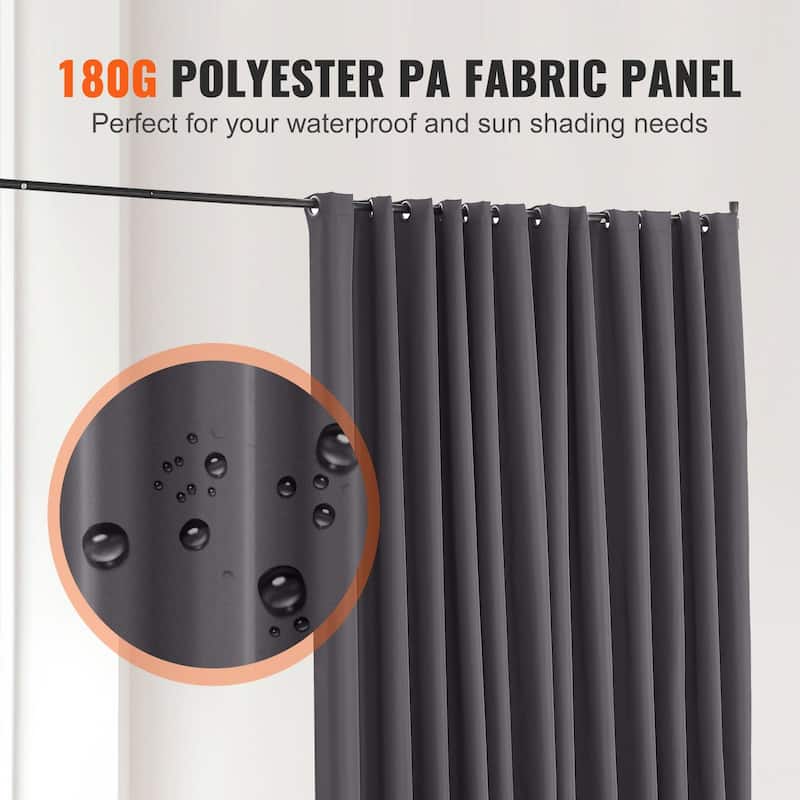 Room Divider, Portable Panel Room Divider with Wheels Curtain Divider Stand, Freestanding Room Divider Privacy Screen for