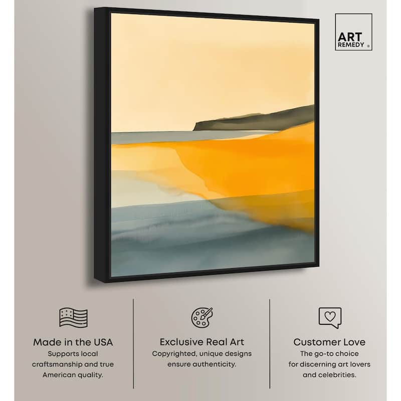 Glistening Beach Dreams I Canvas by Art Remedy