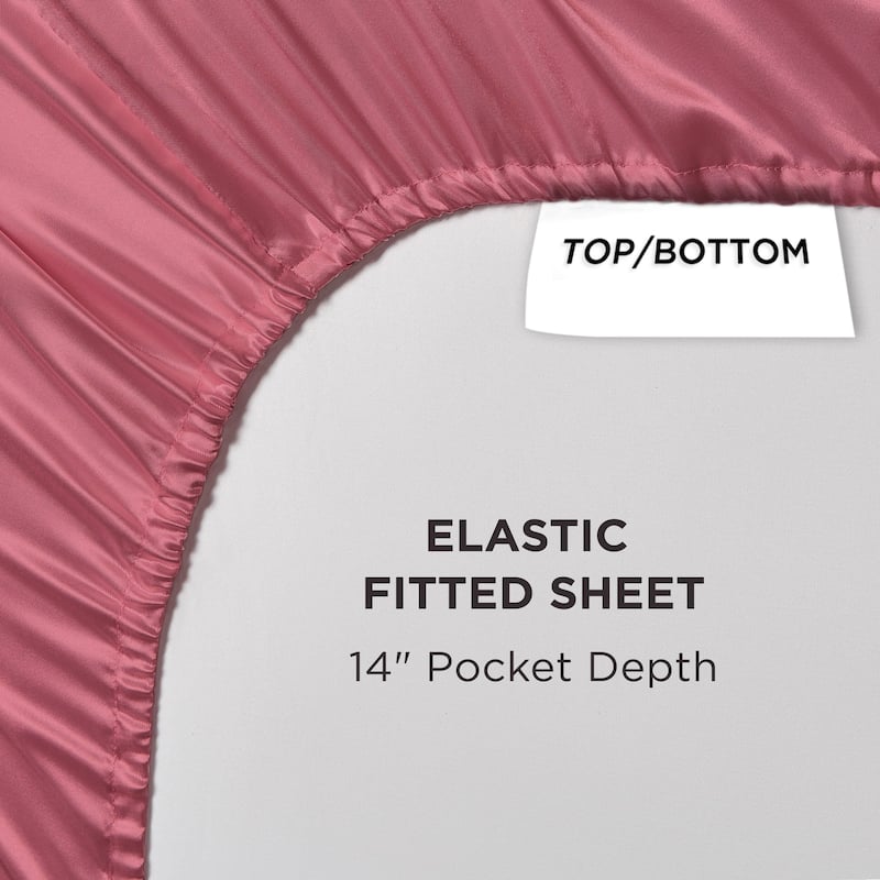 Juicy Couture Silky Satin Sheet Set