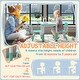 preview thumbnail 6 of 5, Kids Table and Chairs Set, Adjustable Height Toddler Activity Table with Storage for Crafts and Play