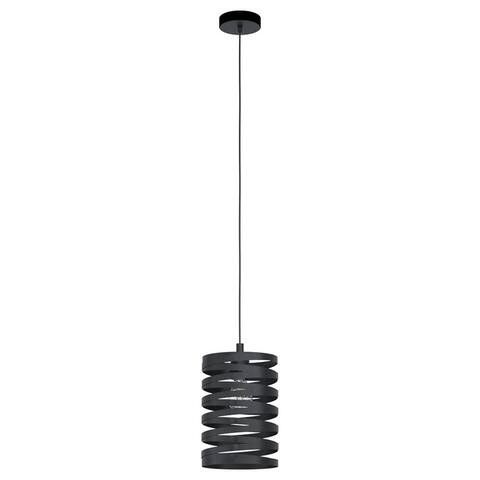 Cremella 1-Light Mini Pendant with Spiral Shade