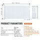 preview thumbnail 47 of 94, Mesh Foldable Wide Retractable Baby Gate Suitable for Playrooms Kitchens Or Hallways