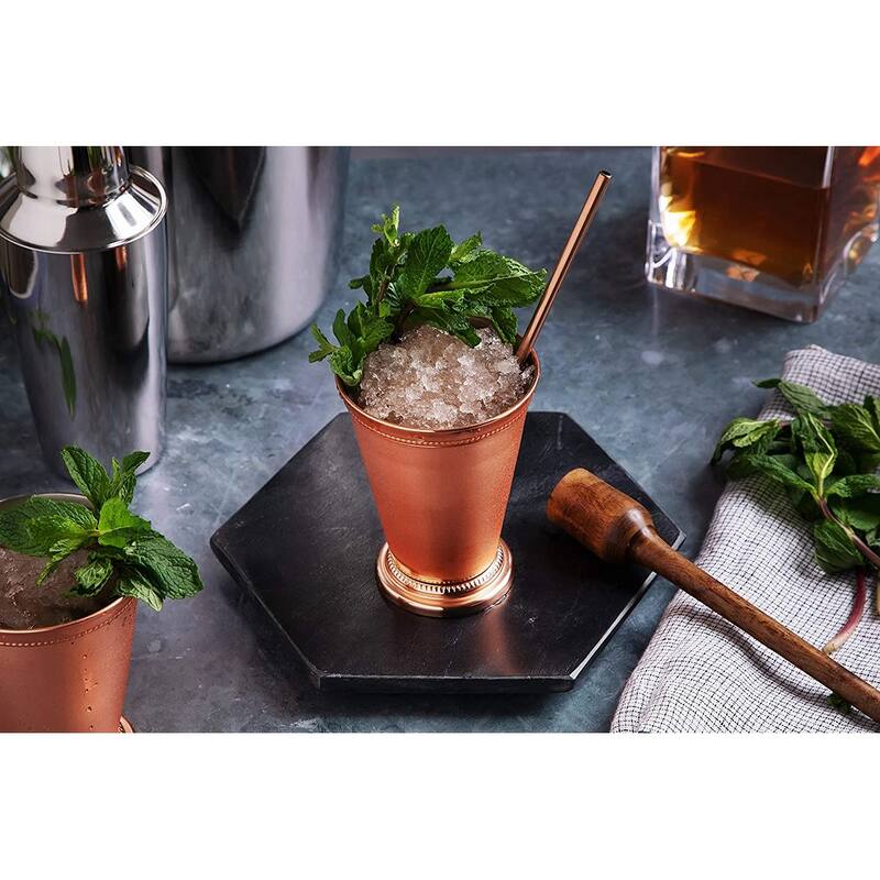 Mint Julep Cup Bar Accessories Drinking Cups 12 oz - 8 Pieces