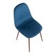 preview thumbnail 37 of 81, Pebble Mid-Century Modern Upholstered Accent / Dining Chair (Set of 2)