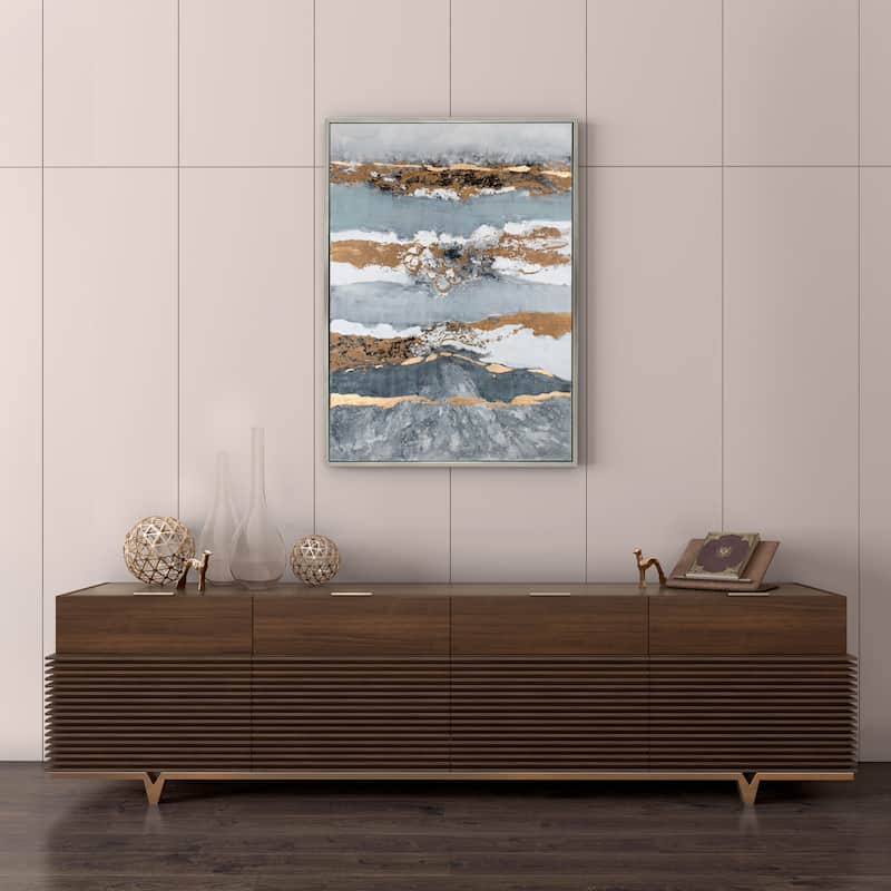 Shimmering Light Hand Painted Canvas