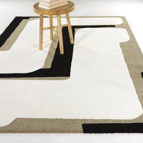Duncan Abstract Modern Area Rug