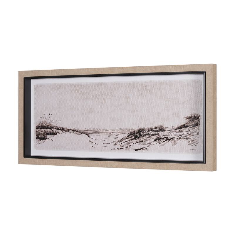 On the Shore III Framed Art Print
