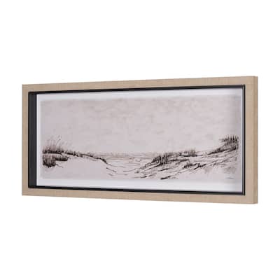 On the Shore III Framed Art Print