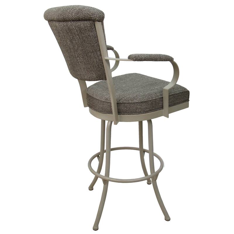 Miami Extra Tall 34" Spectator Metal Bar Stool on Noam Base - 34" Seat Height