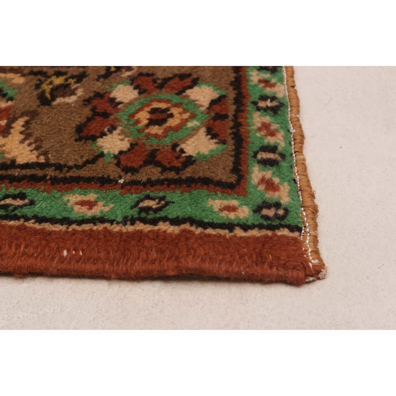 ECARPETGALLERY Hand-knotted Melis Vintage Copper Wool Rug - 5'3 x 9'2