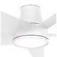 preview thumbnail 13 of 13, Minka Aire Chubby II 5 Blade 58 Inch LED Ceiling Fan For Outdoor Use